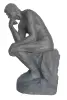 Product image 7 of the product “Man in Contemplation, 110 cm Height, Cast Stone, Bronze Colour ”